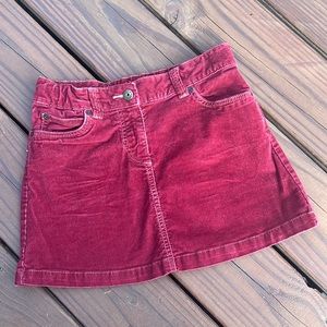 Mini Boden Cord Skirt